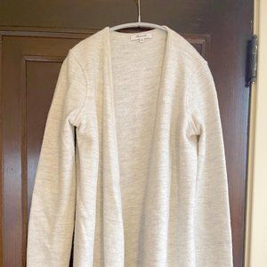 Madewell White Wool Sweater Jacket Sz XXS